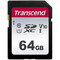 Фото - Карта пам`яті SDXC 64GB UHS-I/U3 Class 10 Transcend 300S (TS64GSDC300S) | click.ua