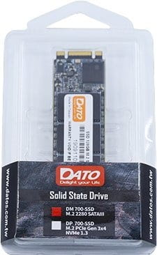Накопитель SSD  512GB Dato DM700 M.2 SATAIII 3D TLC (DM700SSD-512GB)