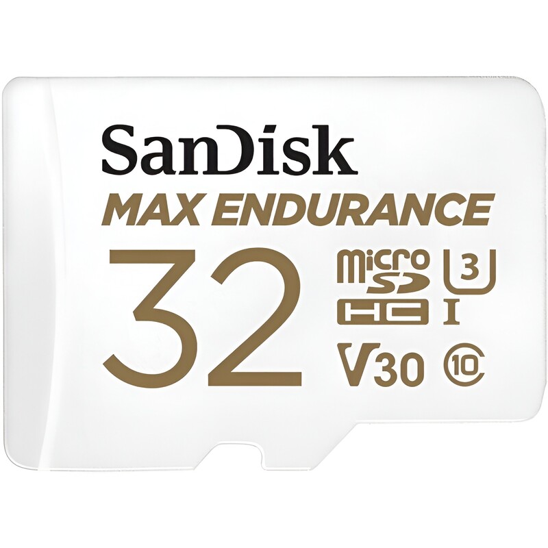 Карта пам`ятi MicroSDHC 32GB UHS-I/U3 Class 10 SanDisk Max Endurance R100/W40MB/s (SDSQQVR-032G-GN6IA)