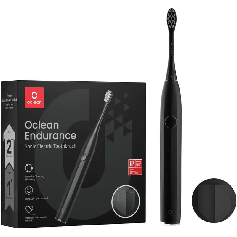 Розумна зубна електрощітка Oclean Endurance Electric Toothbrush Black (6970810552386)