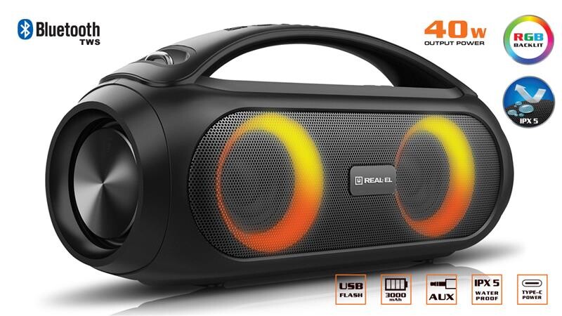 Акустическая система REAL-EL X-745 Black