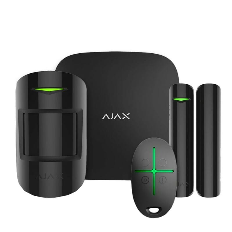 Комплект охоронної сигналізації Ajax StarterKit 2 (8EU) Black (35973.102.BL1)