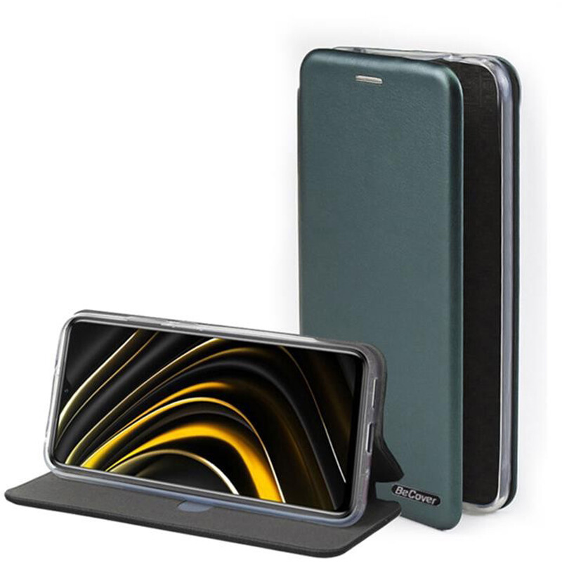 Чeхол-книжка BeCover Exclusive для Motorola Moto G22 Dark Green (707910)