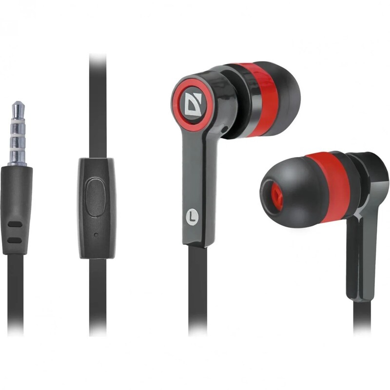 Гарнитура Defender Pulse 420 Black/Red (63424)