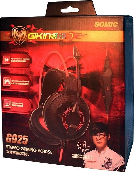 Гарнитура Somic G925 Black/Orange (9590009919)