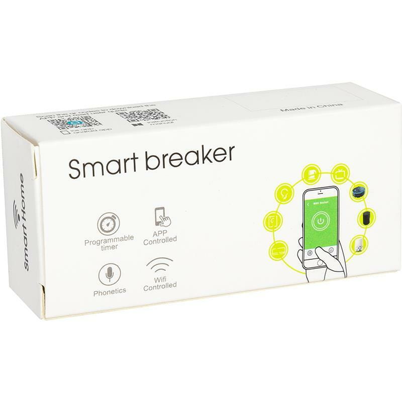 Умный 1-канальный выключатель Wi-Fi TUYA (HS081355)