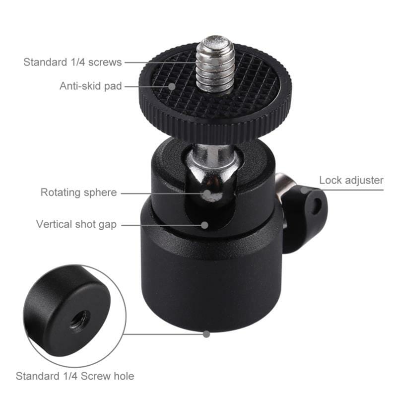 Головка для штатива 1/4" Puluz (PU412)