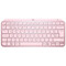 Фото - Клавиатура беспроводная Logitech MX Keys Mini Wireless Illuminated UA Rose (920-010500) | click.ua