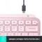 Фото - Клавиатура беспроводная Logitech MX Keys Mini Wireless Illuminated UA Rose (920-010500) | click.ua