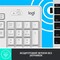Фото - Комплект (клавiатура, миша) бездротовий Logitech MK295 Combo White (920-009824) | click.ua