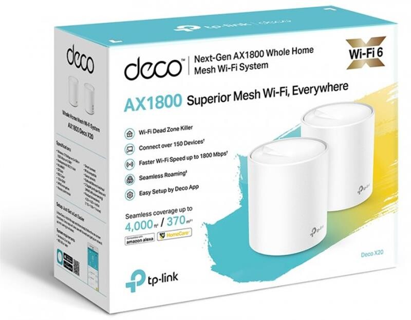 WiFi Mesh-система TP-Link Deco X20(1-pack)