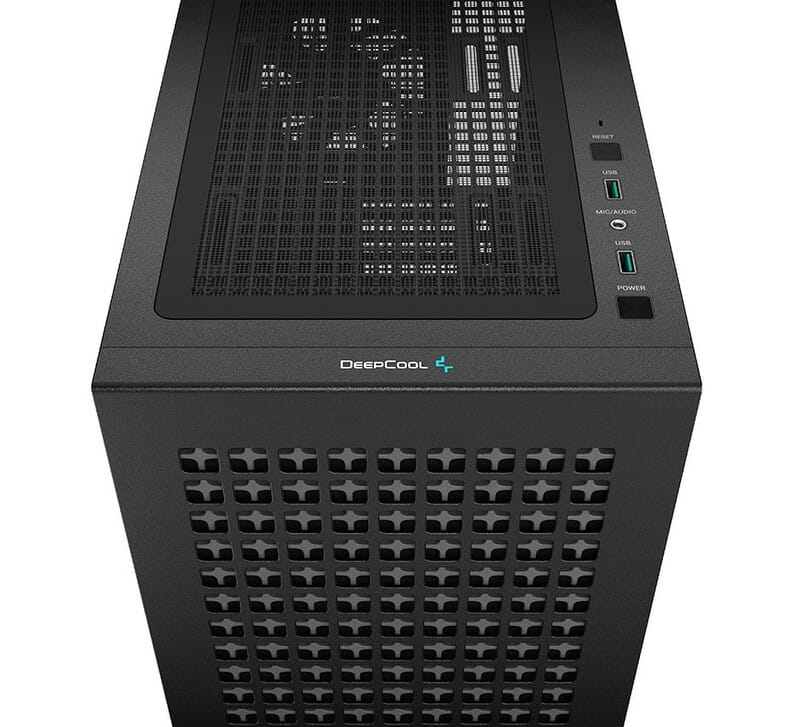 Корпус DeepCool CH370 Black (R-CH370-BKNAM1-G-1) без БЖ