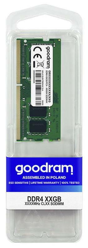 Модуль памяти SO-DIMM DDR4 8GB/3200 Goodram (GR3200S464L22S/8G)