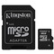 Фото - Карта пам`ятi MicroSDHC 8GB Class 4 Kingston + SD-adapter (SDC4/8GB) | click.ua