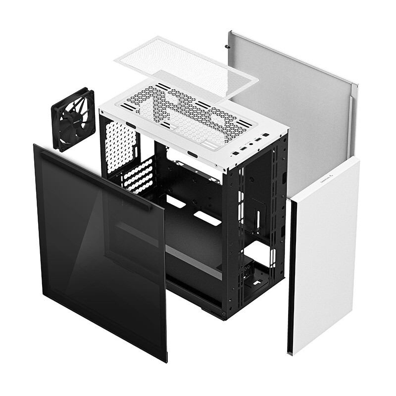 Корпус DeepCool Macube 110 White (R-MACUBE110-WHNGM1N-G-1) без БП