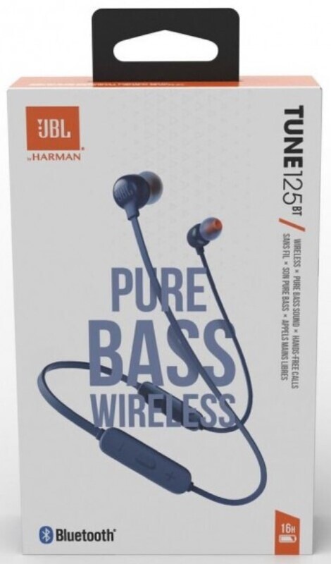 Bluetooth-гарнітура JBL Tune 125BT Blue (JBLT125BTBLU)