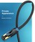 Фото - Патч-корд Vention CAT 8 SFTP Ethernet, 0.5 m, Black (IKABD) | click.ua