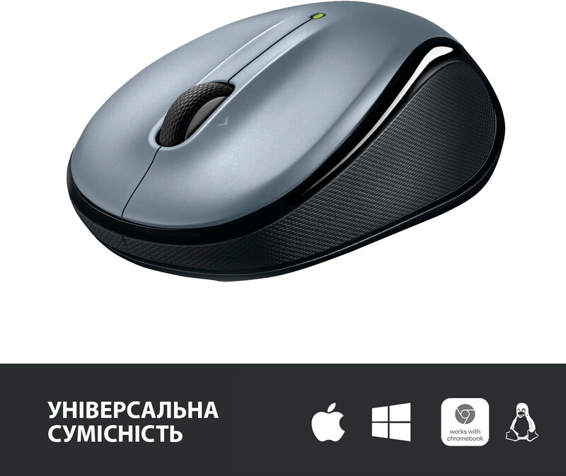 Мышь беспроводная Logitech M325s Light Silver (910-006813)