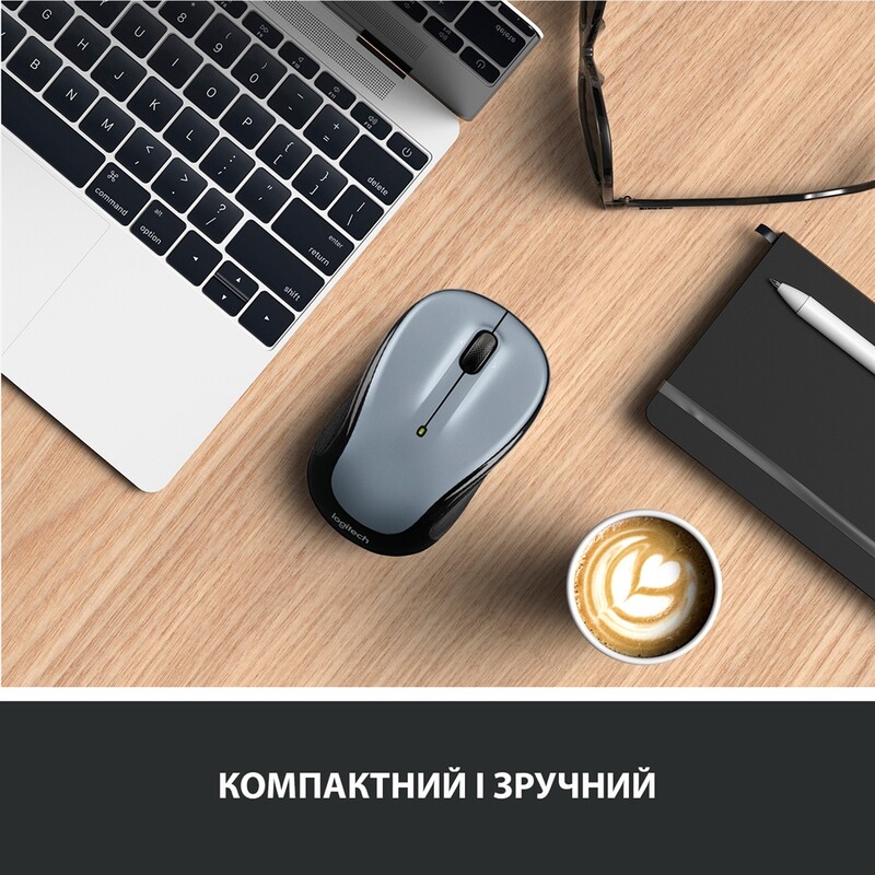 Мышь беспроводная Logitech M325s Light Silver (910-006813)