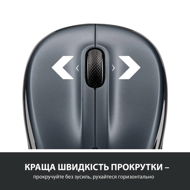 Мышь беспроводная Logitech M325s Dark Silver (910-006812)