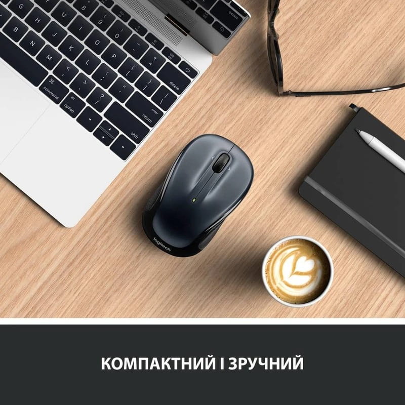 Мышь беспроводная Logitech M325s Dark Silver (910-006812)
