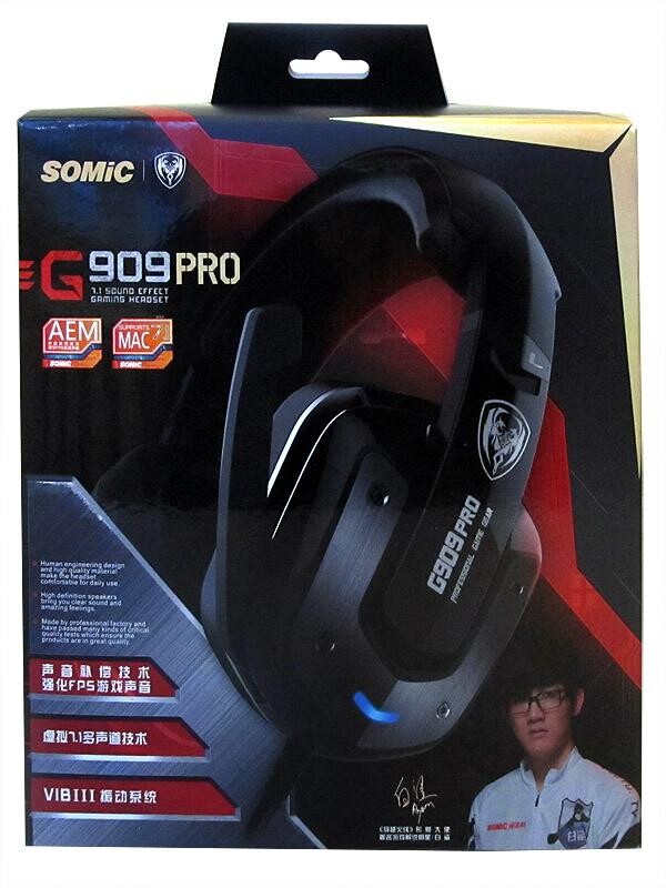 Гарнитура Somic G909 Pro Black (9590010164)