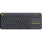 Фото - Клавіатура бездротова Logitech K400 Plus Black (920-007145) | click.ua