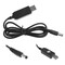 Фото - Кабель XoKo USB - DC (M/M), 5В - 12В, чорний (XK-DC512) | click.ua