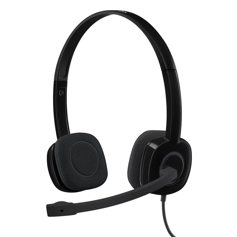 Гарнiтура Logitech H151 Stereo Black (981-000589)