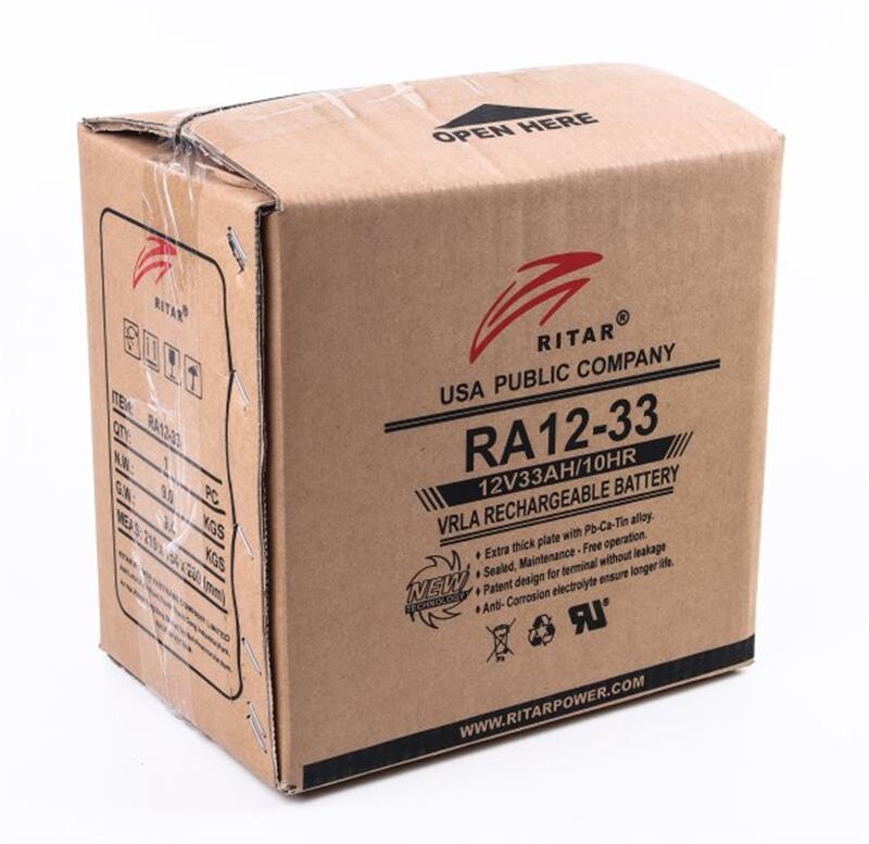 Аккумуляторная батарея Ritar 12V 33AH (RA12-33) AGM