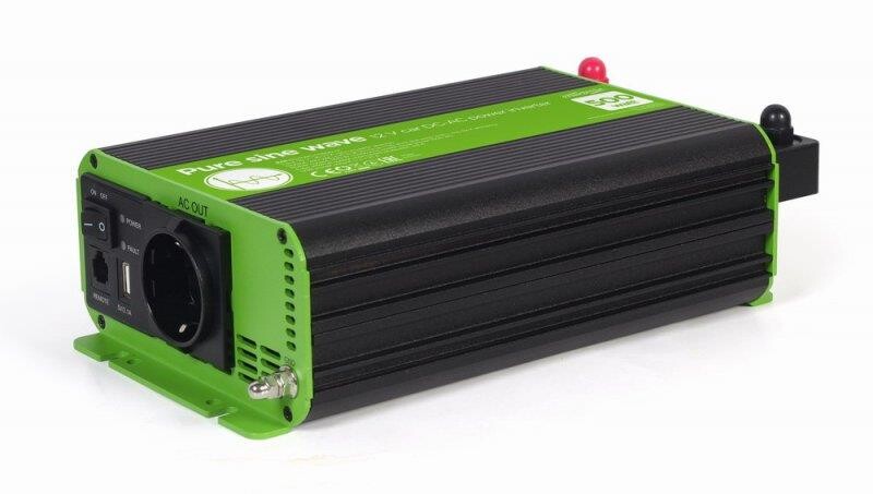 Инвертор напряжения EnerGenie EG-PWC-PS500-01 500W