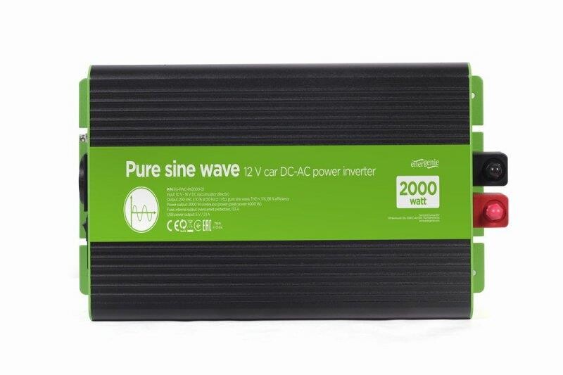 Инвертор напряжения EnerGenie EG-PWC-PS2000-01 2000W