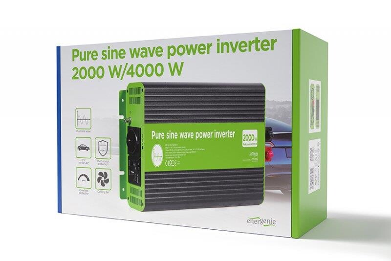 Инвертор напряжения EnerGenie EG-PWC-PS2000-01 2000W