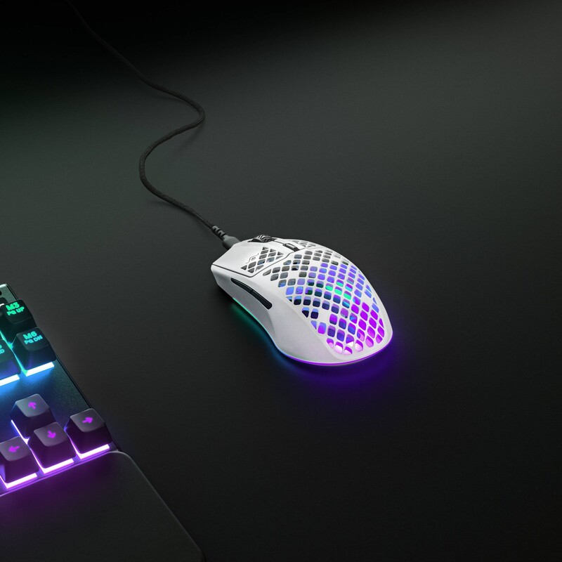 Мышь SteelSeries Aerox 3 (62603) White