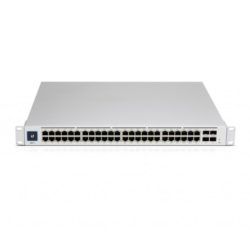 Коммутатор Ubiquiti UniFi Switch USW-48-POE (16xGE, 32xGE PoE+, 4xSFP, PoE 240W max)