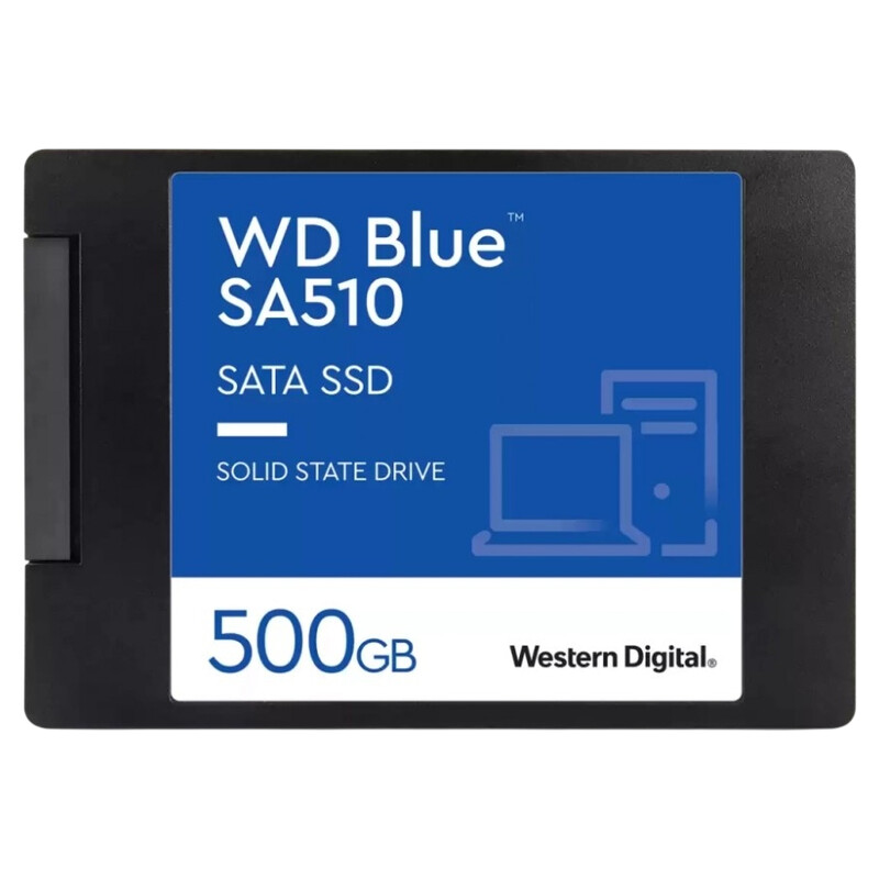Накопичувач SSD  500GB WD Blue 2.5" SATAIII 3D TLC (WDS500G3B0A)