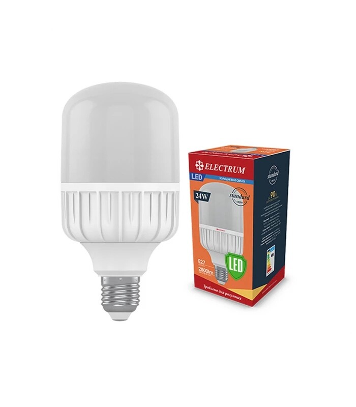 Світлодіодна лампа промислова Electrum 40W E27-E40 4000K (A-LP-1948)
