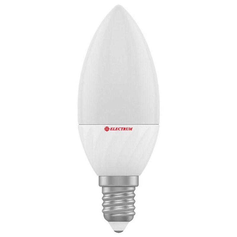 Лампа світлодіодна свічка Electrum 6W E14 3000K (A-LC-1007)