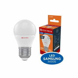 Лампа світлодіодна куля Electrum 6W E27 4000K (A-LB-0751)