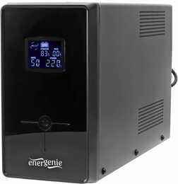 ИБП EnerGenie EG-UPS-035 2000VA, Line Int., AVR, 3xIEC+2xSchuko, USB, LCD, RJ11
