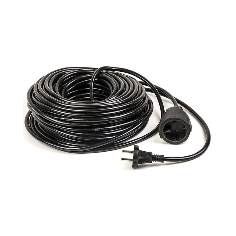 Удлинитель PowerPlant JY-3021/30 (PPEA08M300S1) 1 розетка, 30 м, черный