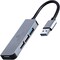 Фото - USB-хаб Cablexpert 4 ports Grey (UHB-U3P1U2P3-01) | click.ua