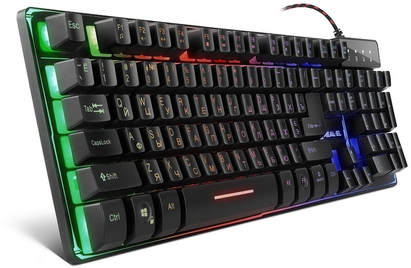 Клавиатура REAL-EL Gaming 8700 Black