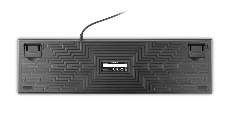 Клавиатура REAL-EL M 13 Grey USB