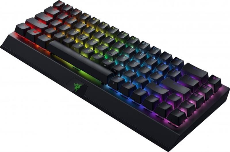 Клавиатура беспроводная Razer BlackWidow V3 Mini Hyperspeed Green Switch Black (RZ03-03891600-R3R1)