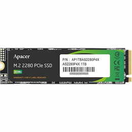 Накопитель SSD 1TB Apacer AS2280P4X M.2 PCIe 3.0 3D TLC (AP1TBAS2280P4X-1)