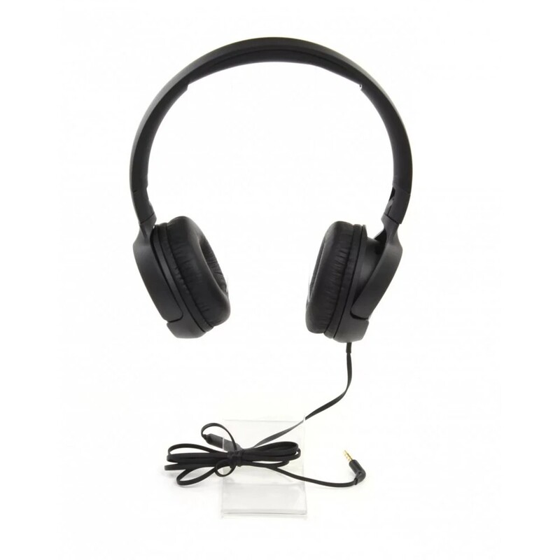 Гарнiтура JBL Tune 500 Black (JBLT500BLK)
