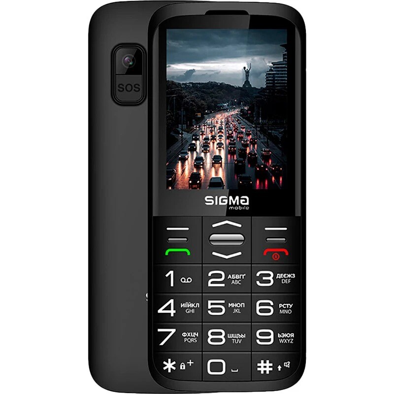 Мобільний телефон Sigma mobile Comfort 50 Grace Dual Sim Black