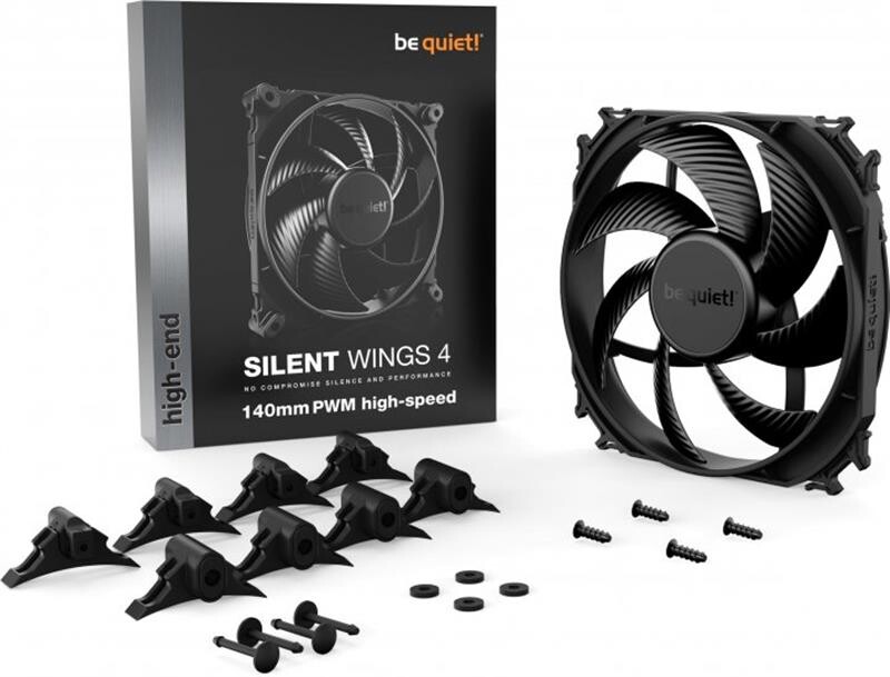 Вентилятор be quiet! Silent Wings 4 140mm PWM high-speed (BL097)