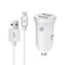 Фото - Автомобильное зарядное устройство Piko CC-312 (2USB, 3.1A) White + кабель Lightning (1283126538810) | click.ua
